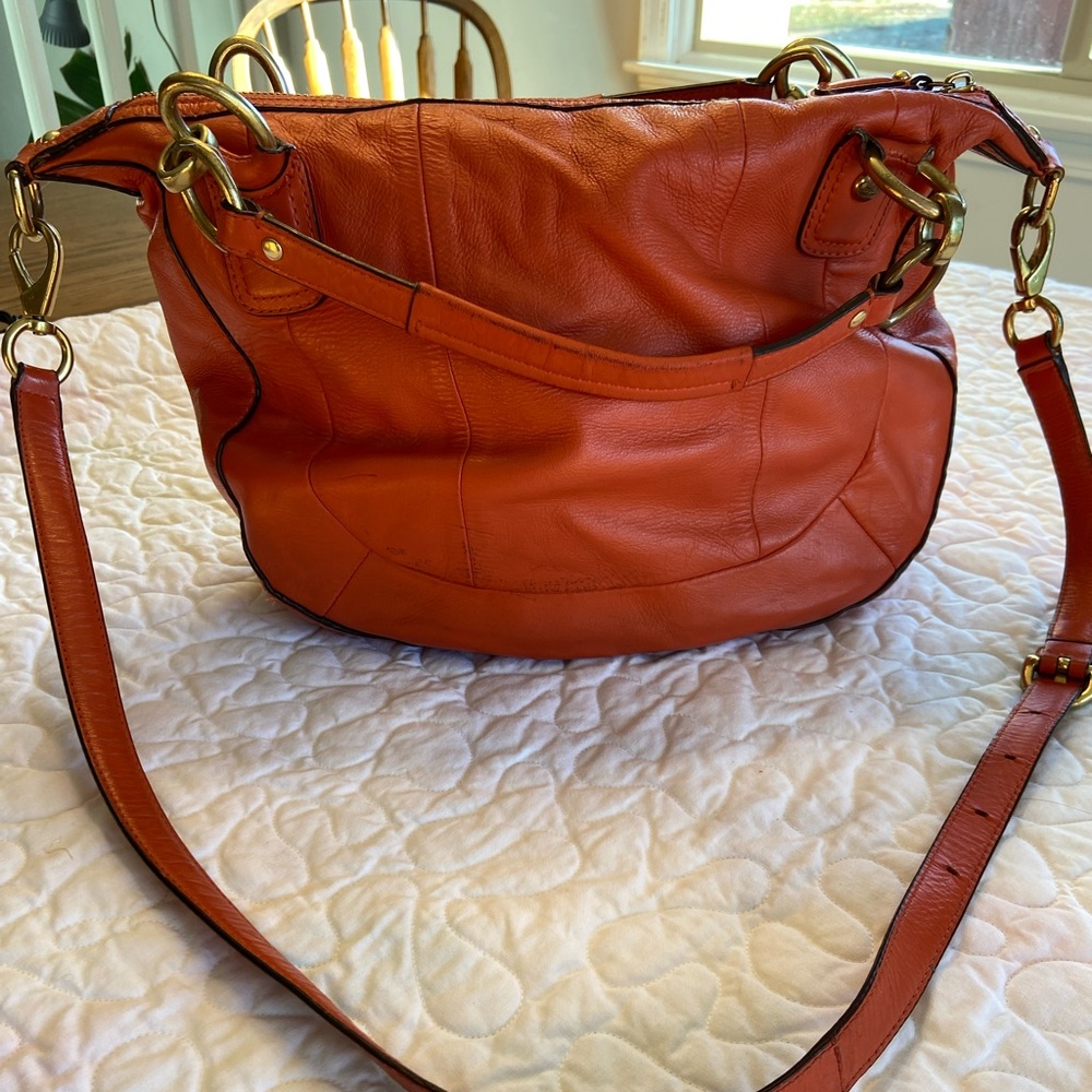 Coach Outlet Leather Bag - Picture 2 of 10